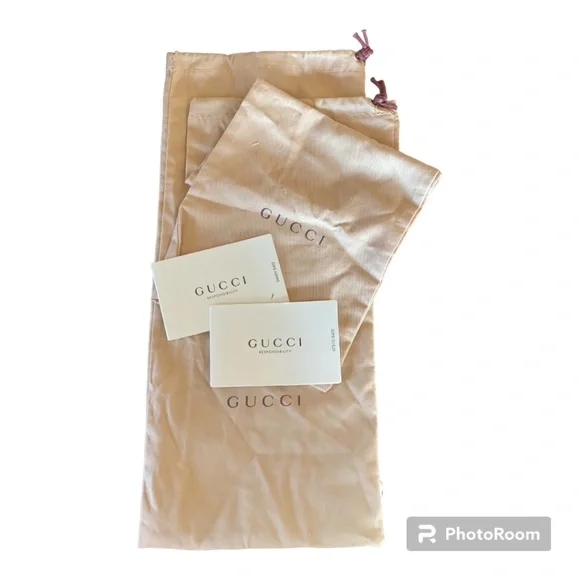 Gucci | Other | Gucci Drawstring Dust Bags And Authenticity  display picture 2